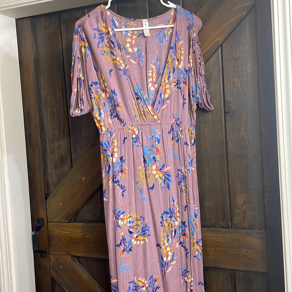 Womens printed casual dress